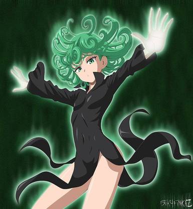 One Punch Man Tatsumaki Anime Girls Matte Finish Poster Photographic Paper