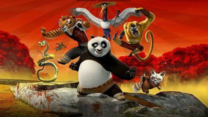 Kung Fu Panda Secrets Of The Furious Five Matte Finish Poster Photographic Paper