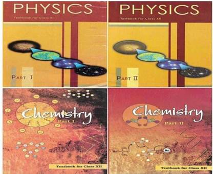 Ncert Textbook Class 12th Physics And Chemistry Part 1&2 Books