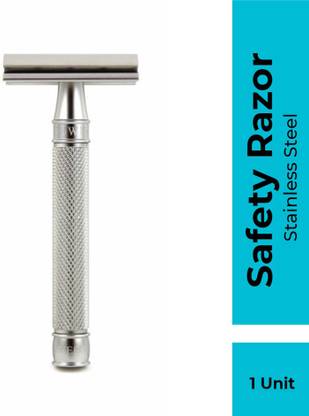 Panchal Double Edge Stainless Steel Safety Shaving Razor, Men