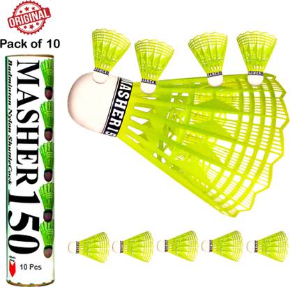 RRTraders Plastic Shuttlecock Green Plastic Shuttle  - Green