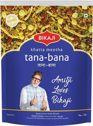 Bikaji Tana Bana (khatta meetha) (pack of 2) 400g