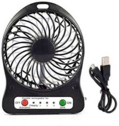 RACRO XJF_10491R_NEW LED Light Mini Fan MiniF-MLTI-C-10491 USB Fan