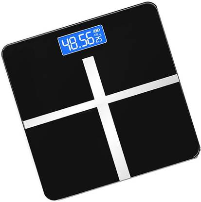 Glancing Human Weight Machine- Heavy Duty Electronic Thick Tempered Glass LCD Display Square Electronic Digital Personal Bathroom Health Body Weight Bathroom Weighing Scale, weight bathroom scale digital, Bathroom Health Body Weight Scales For Body Weight, Weight Scale Digital For Human Body, Weight Machine For Body Weight /60/AGad Weighing Scale