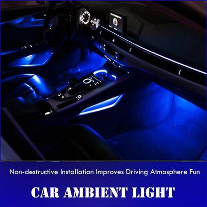 cardashion High Class Car Ambient & Atmosphere Light Kit 18 pieces with mobile app & remote control Car Fancy Lights