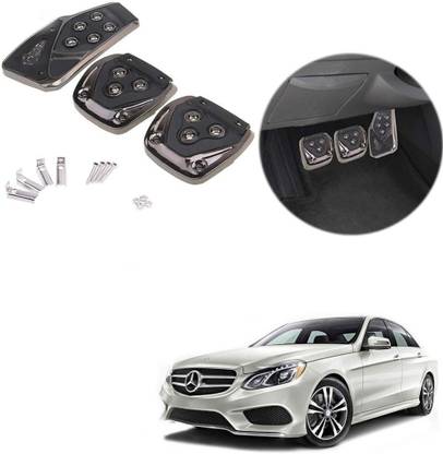 Znee Smart ZS-BV-150 Black Non-Slip Manual Car Pedals kit Pad Covers 3 Pcs Set for MERC Des-Benz E280 CDI Car Pedal