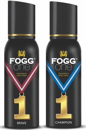 FOGG OneBrave& Champion Deodorant Perfume Body Spray  -  For Men