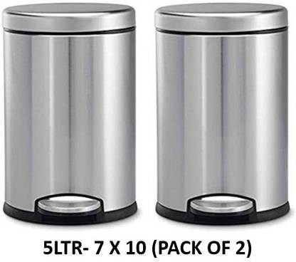 TOUCH OF MODERN Stainless Steel Dustbin