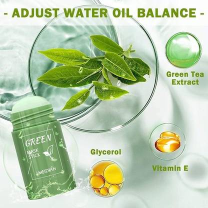 MEIDIAN Istick Clay Cleansing Mask for Face Moisturizes Oil Control, Deep Clean Pores