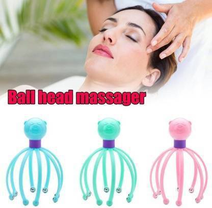 Ella Health & Beauty Scalp Head Massager With Rolling Steel Balls
