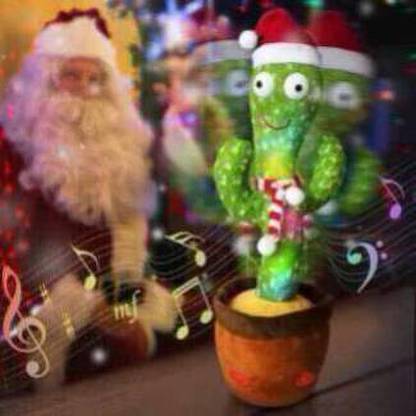 Onshhm New Dancing Cactus Repeat,& Talking Dancing Cactus Toy KE 278