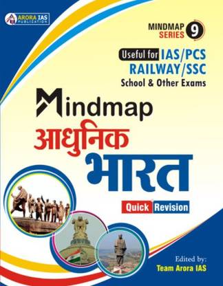Arora IAS Modern History Mind Map In Hindi Quick Revision (Adhunik Bharat Ka Itihas)