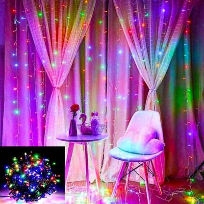 PARVEEN 200 LEDs 50.67 m Multicolor Color Changing String Rice Lights