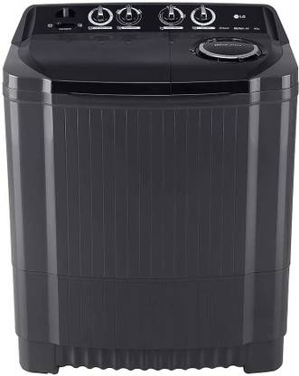 LG 8 kg Semi Automatic Top Load Washing Machine Black