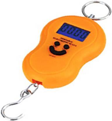 Glancing Luggage Weighing Scale- Portable Hanging Luggage Weight Machine Digital for Weighing Household Items Smiley Pocket Weight Machine /27/UGae Weighing Scale