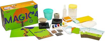 Magic4 STEM The Botanist, 4 in 1 DIY Games, Gifting set for kids of 8 years and above