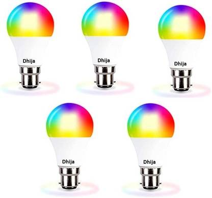 Dhija 9 W Basic Arbitrary B22 D LED Bulb