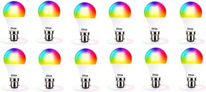 Dhija 9 W Basic Arbitrary B22 D LED Bulb