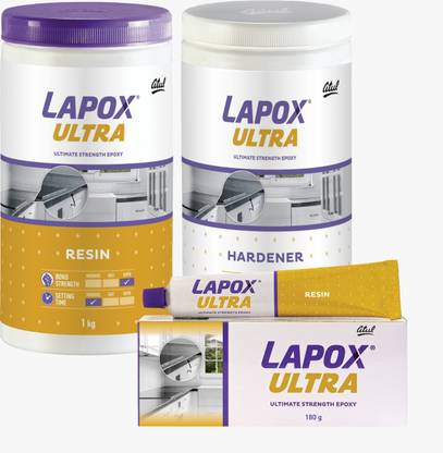 Lapox Ultimate Strength Epoxy Adhesive Ideal For fixing Marble steel Railing 90G Crack Filler