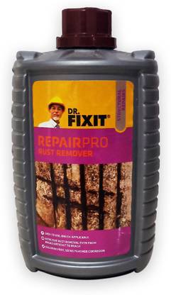 Pidilite Dr. Fixit Repair PRO 204 Rust Remover 1 Litre Liquid For Cleaning Re-Bars & Steel Surfaces Crack Filler
