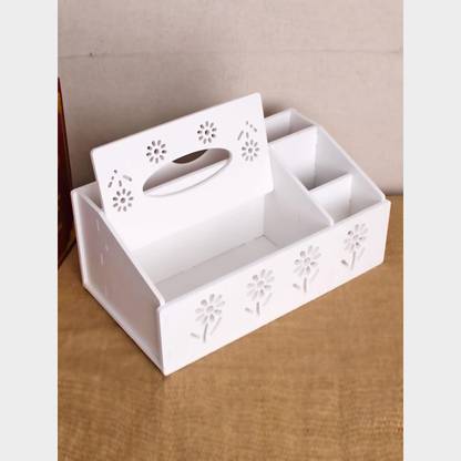 Sketchfab 5 Compartments wooden desk organizer