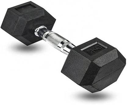 Scorpion Hexa Dumbbell Single 5 KG Hexagon Hex Dumble for Home Workout Fixed Weight Dumbbell