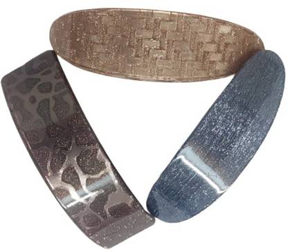 NewJainTraders Hair Back Clips / Hair Back Pins for Women and Girls - Pack of 3 Clips (Multi06) Back Pin