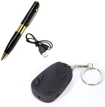 SATTOBISION Combo of Pen and Keychain Surveillance Spy Camera