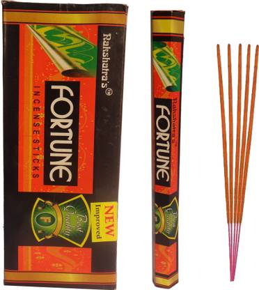 maryjaha FORTUNE agarbatti dhoop dhupkathi incense sticks Fragrance SIZE 6×10 200gram 12 PACK chandan