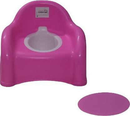 EVOSHINE Soft Cushioned Designer Baby Potty Seat / Toilet Seat With Inner box Potty Training Seat Toilet Bathroom Stool Non-Slip for Boys & Girls Toddlers Kids Potty Box