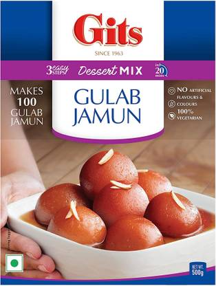 Gits Gulab Jamun Instant Dessert Mix 500 g