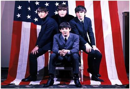 Smoky Design band music the beatles wallpaper Paper Poster