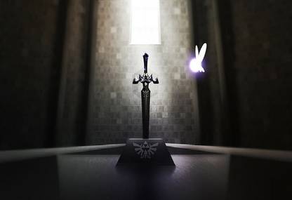 Smoky Design the legend of zelda master sword wallpaper Paper Poster