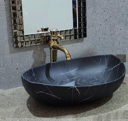 Bherunath Designer Ceramic Wash Basin 24 X 16 Inch Vessel Sink Over Or Above Counter Top For Bathroom Finish Living Room Black Table In India - 24 X 16 Bathroom Sink Bherunath Designer Ceramic Wash Basin 24 X 16 Inch Vessel Sink Over Or Above Counter Top For Bathroom Finish Living Room Black Table In India - 24 X 16 Bathroom Sink