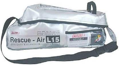 LALIZAS escape 15 emergency escape breathing device 15 min EEBD year 2017 Portable Oxygen Can