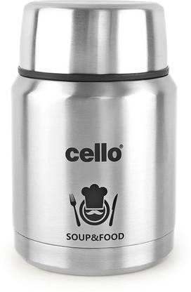 cello Tom Yum Vacusteel Flask 400 Ml Silver 400 ml Flask