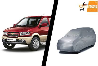 Accessories cart Car Cover For Chevrolet Tavera (With Mirror Pockets)