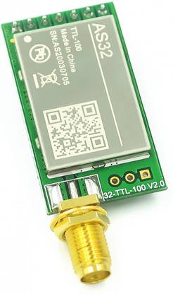 xcluma SX1278/SX1276 wireless module | 433MHZ wireless serial | LORA spread 3000 m | UART interface Electronic Components Electronic Hobby Kit
