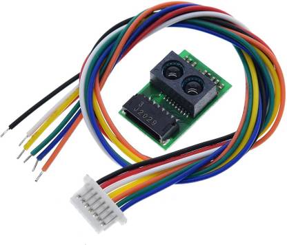 xcluma sharp GP2Y0E03 4-50CM Distance Sensor Module Infrared Ranging Sensor Module High Precision I2C Electronic Components Electronic Hobby Kit