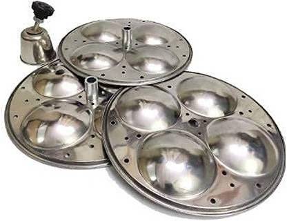 SWISS WONDER Idli Sancha 3 Plate (12 idli) Induction & Standard Idli Maker