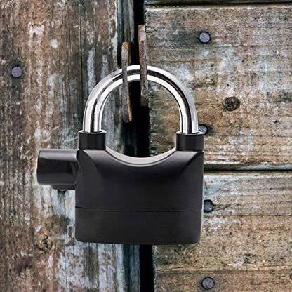 Hyderon Alarm Security Lock for Home and Office Door with Motion Sensor and 3 Keys (Black) Electronic Lock