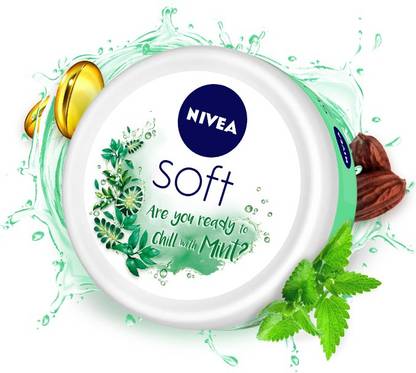 NIVEA Soft Light Moisturizer Chilled Mint
