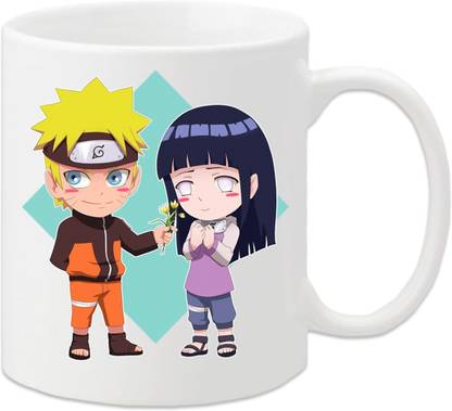 Made4U Creation Naruto hinata cartoon printed Ceramic Coffee Mug