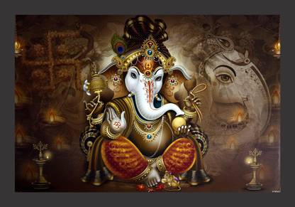 Mmory Ganesha Religious Frame