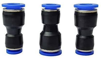 wckart Air Pneumatic 10mm to 8mm Straight Push in Water Tube Connectors Quick Fitting Hoes Pu connector(3-pcs) 1-Way Reducer Pipe Joint 1-Way Reducer Pipe Joint