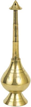 cool boss Pure brass panner sombu, Rose water sprinkler, Indian weeding rose water sprinkle Brass