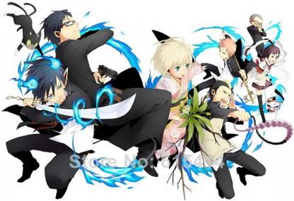 Blue Exorcist Anime Matte Finish Poster Paper Print