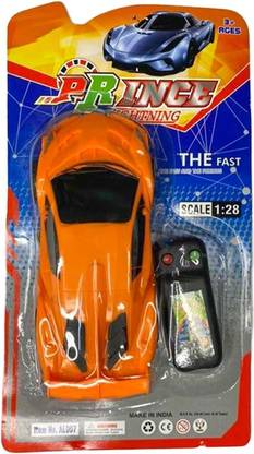 Funkey Remote control car with wire connected toys High speed car scale 1:28 rc car