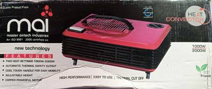 Mai Heat Convector Fan Room Heater