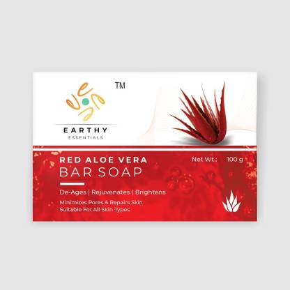 Earthy Essentials Red Aloe Vera Soap